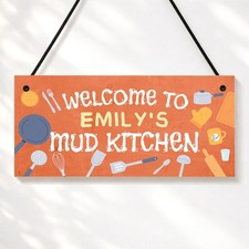 Personalised Mud Kitchen Sign
