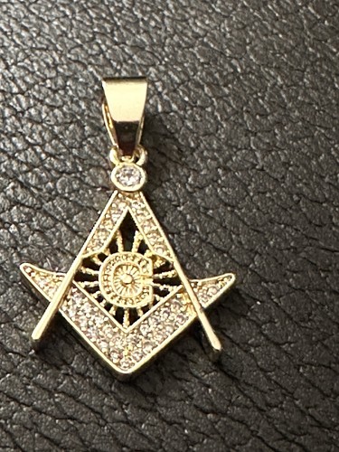 Masonic charm pendant - ,