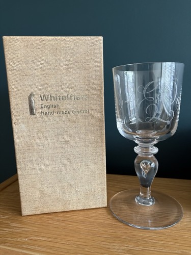 Whitefriars crystal glass - crystal,