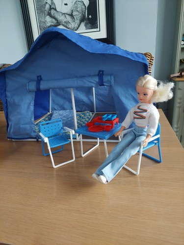 Sindy trailer tent - trailer,