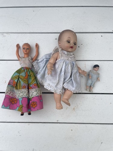 Vintage doll job lot - doll, baby