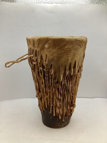 African style wooden bongo - style,