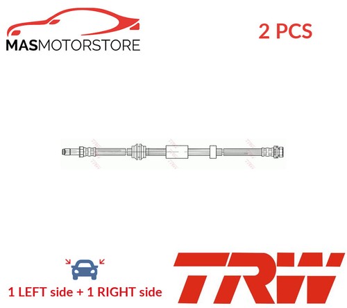 Brake hose line pipe front - line, trw