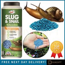 SLUG AND SNAIL PELLETS KILLER SHOWERPROOF SLUG KILL ORGANIC GARDENING PESTS DOFF