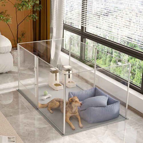 Large acrylic dog playpen - acrylic,