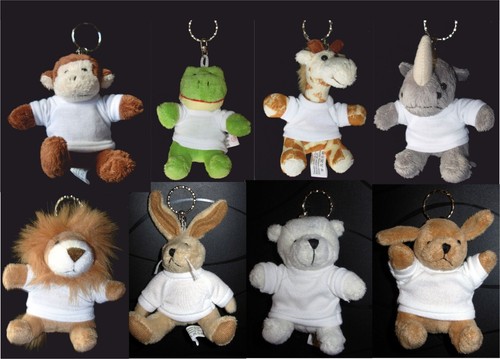 Personalised animal keyrings - animal,