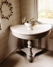 "ARTISAN FRENCH PALE GREY PAINTED" WASH STAND CONSOLE/PEDESTAL SIDE/HALL TABLE