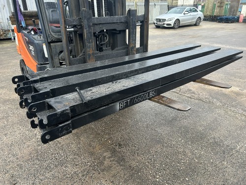 Forklift extensions sleeves - forklift,