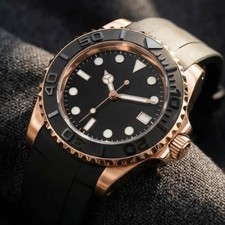 Custom 40mm Rose Gold Polished