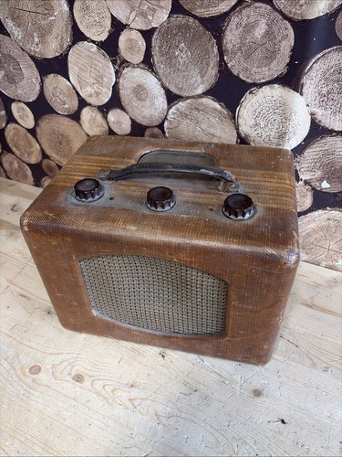 Battery portable radio vintage - radio,