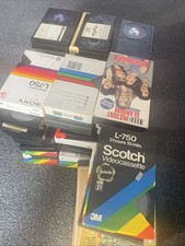 Bundle of Used Betamax Tapes Job Lot  x20