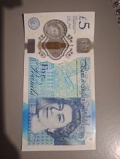 AK47 £5 Bank Note