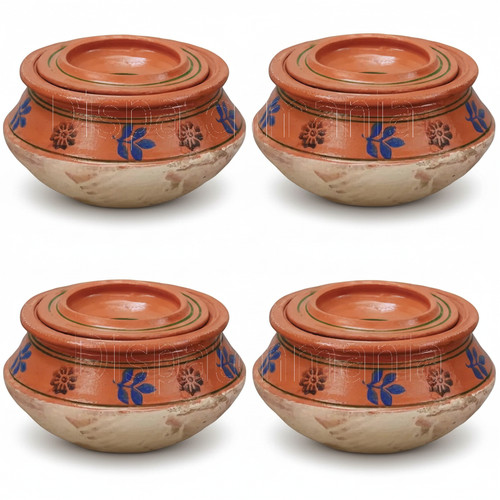 Clay handi mitti karahi - handi,
