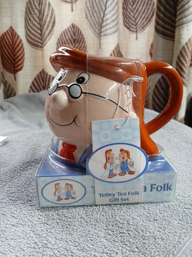 Tetley tea folk gift - folk, set