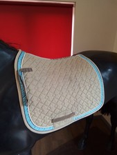 Beige HKM Dressage Saddle Pad