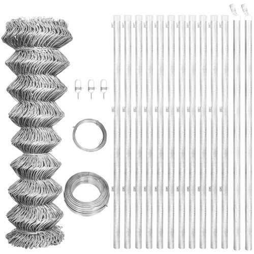 Chain link fence - link, with