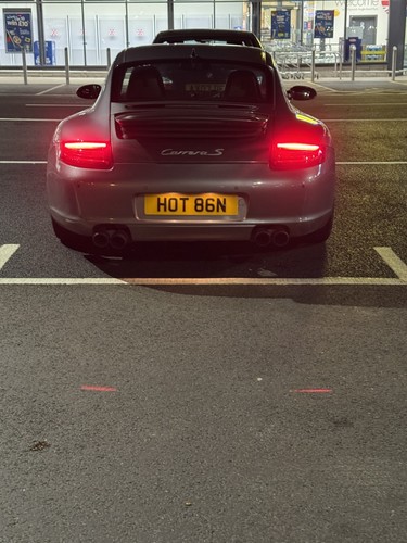 Hot number plate - hot,