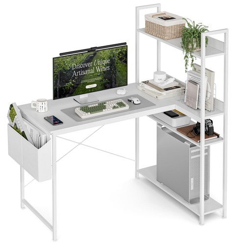100x80 shaped gaming desk - shaped,