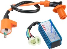 Ignition Coil 6 Pin CDI Box Kit For Pit Bike AVT Scooter GY6 Go Kart 50-150CC