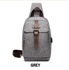 Grey Canvas Lightweight Sling