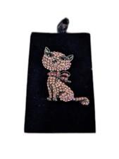 Butler and Wilson Crystal Cat