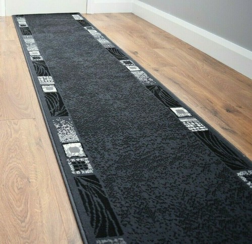 Grey carpet runner - carpet, rug