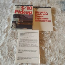 1992 CHEVROLET S10 S-10 OWNERS
