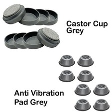 Rubber Base Castor Cups