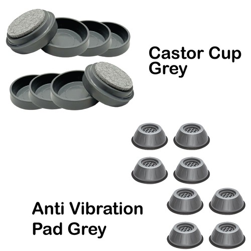 Rubber base castor cups - castor,
