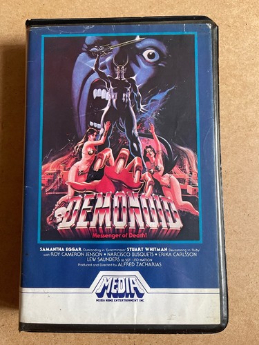Demonoid vhs video tape - demonoid,