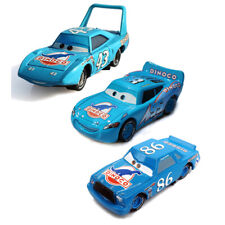 1-3PCS McQueen Dinoco King Dinoco Chick Hick Diecast Model Car Disney Pixar Cars