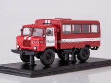 SSM1198 Bus-truck "Vahta" (GAZ-66) fire department