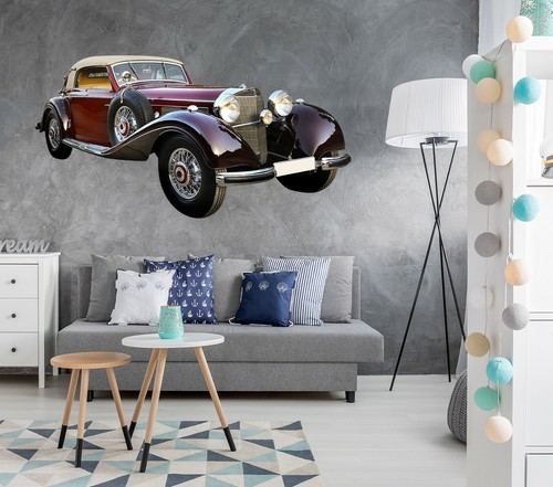 Classic car b090 - 3d,