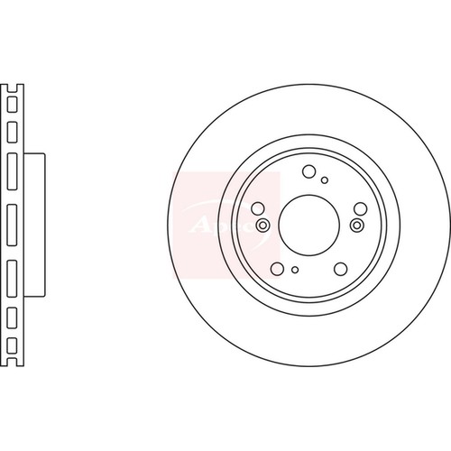 Brake discs vented - discs,