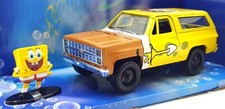 Jada 1/32 Scale Diecast 31798  - Spongebob Squarepants & 1980 Chevy K5 Blazer