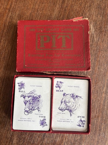 Antique pit card game - antique, by