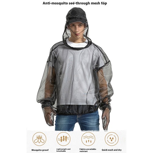 Outdoor anti bug mesh jacket - anti,