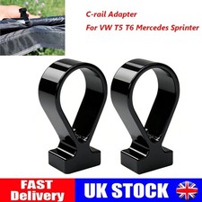 2x Camper Van C-rail Adapter