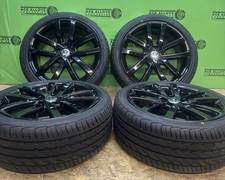 GENUINE VW GTD 18” 5x112 ALLOY WHEELS + NEW TYRES CADDY GOLF SEAT SKODA