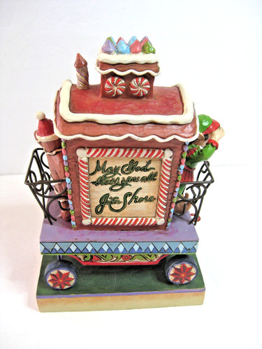 Jim shore candy cane caboose - jim,