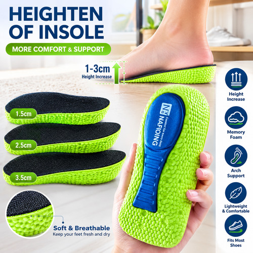 Memory foam height increase - memory,