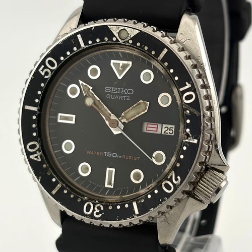 Seiko 6458 6000 quartz diver - seiko,
