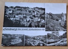 Postcard black white real