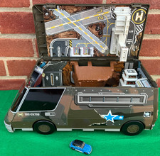 Vintage Micro Machines Military Combat Carrier Playset FOLD OUT 1991 Galoob