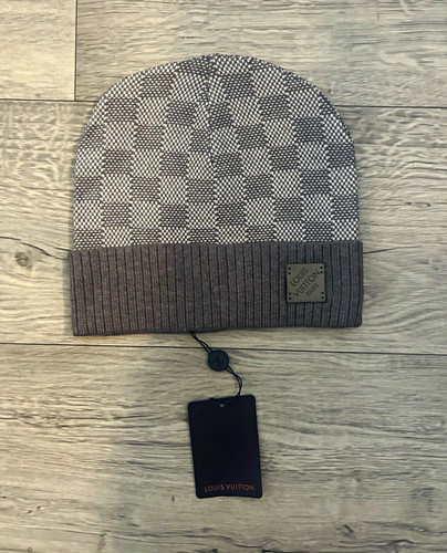 Louis vuitton grey check knit - check,