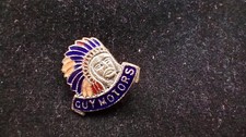 Rare Vintage Guy Motors Enamel