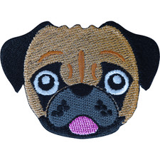 Boxer Bulldog Pug Patch Iron