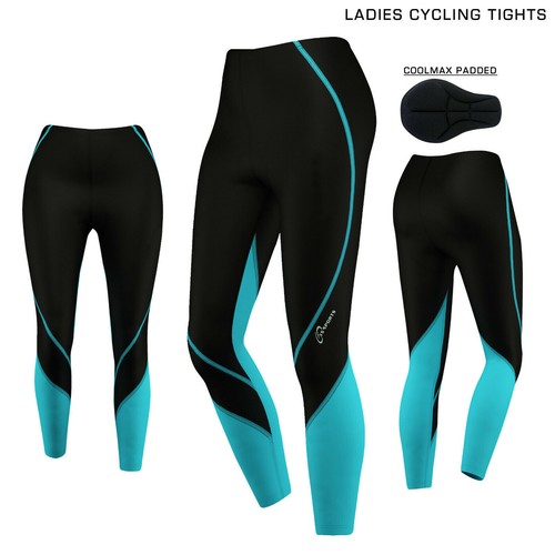 Ladies cycling tights padded - ladies,