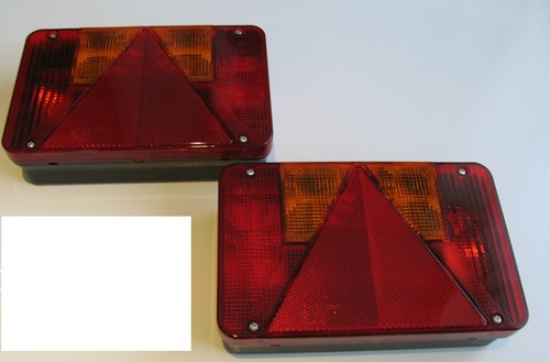 Trailer rear light - rear, 6