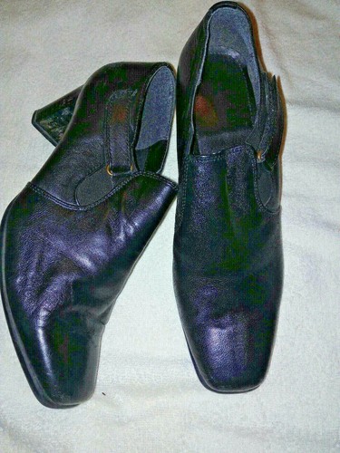 Gluv black leather - gluv, toe